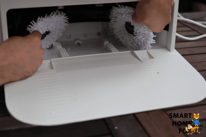 aspirateur robot yeedi mop station lavage des tampons